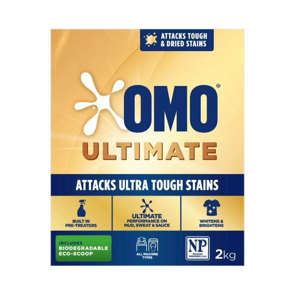OMO Ultimate Laundry Detergent Washing Powder | 2Kg