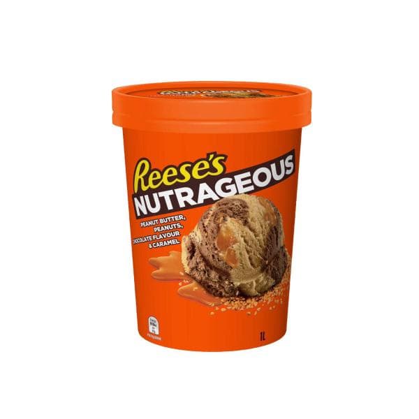 Reese's Nutrageous Ice Cream Tub | 1L