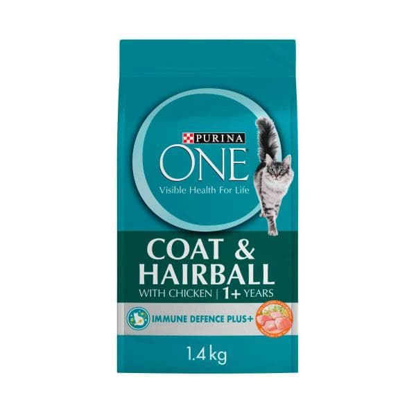Purina One Adult Dry Cat Food Hairball Chicken | 1.4kg