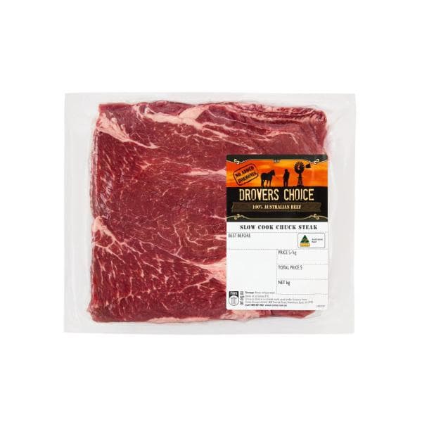 Drovers Choice Slow Cook Chuck Steaks | approx. 1.15kg
