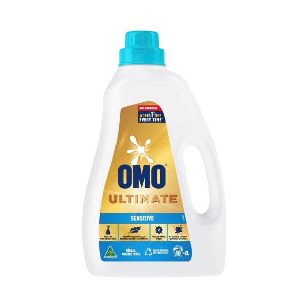OMO Ultimate Laundry Liquid Detergent Sensitive 40 Washes | 2L