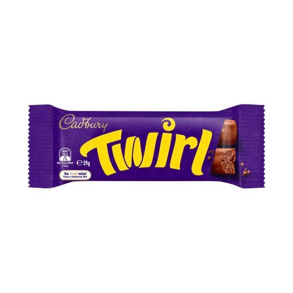 Cadbury Twirl Milk Chocolate Bar | 39g