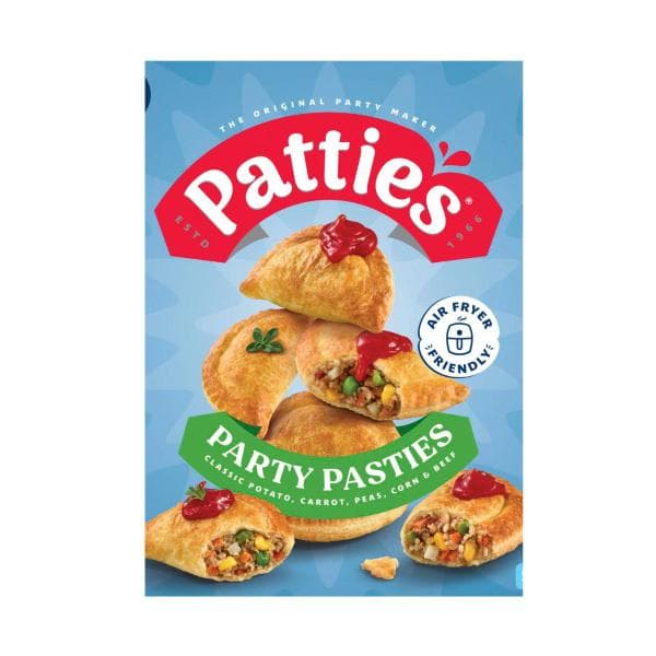 Patties Frozen Party Pasties 12 Pack | 500g