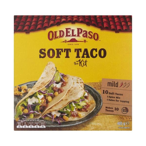 Old El Paso Soft Taco Kit Mexican Style | 405g