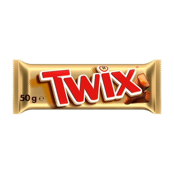 Twix Milk Chocolate Bar With Caramel Biscuit | 50g
