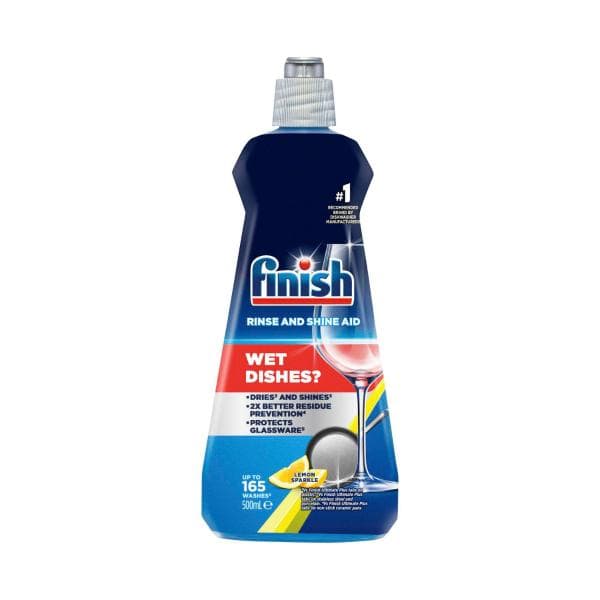 Finish Rinse & Shine Dishwasher Aid Lemon | 500mL