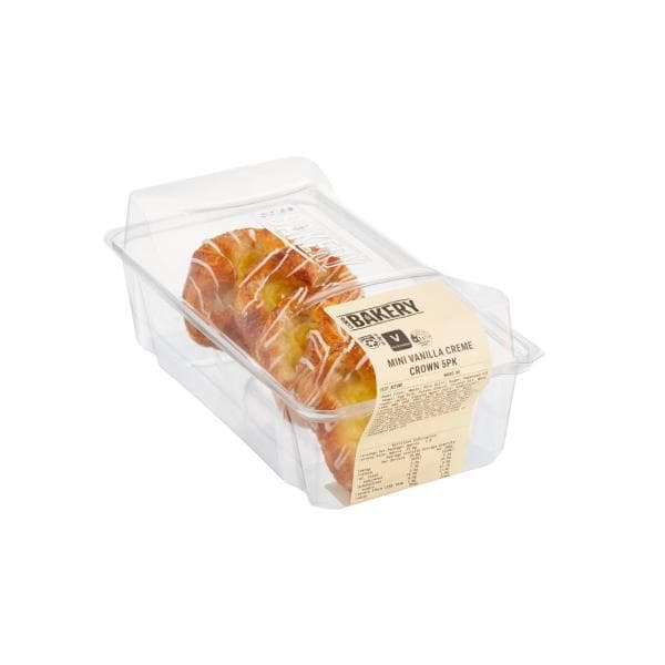 Coles Bakery Vanilla Crown Mini Danish | 5 pack