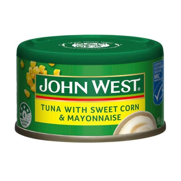 John West Tuna Sweet Corn & Mayonnaise | 95g