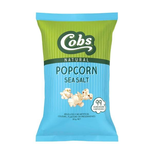 Cobs Gluten Free Popcorn Sea Salt | 80g
