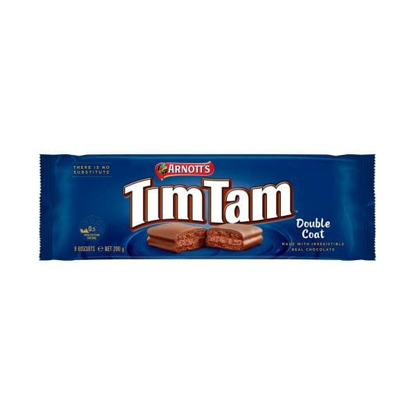 Arnott's Tim Tam Chocolate Biscuits Double Coat | 200g