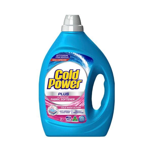 Cold Power Laundry Liquid With A Touch Of Fabric Softener | 2L