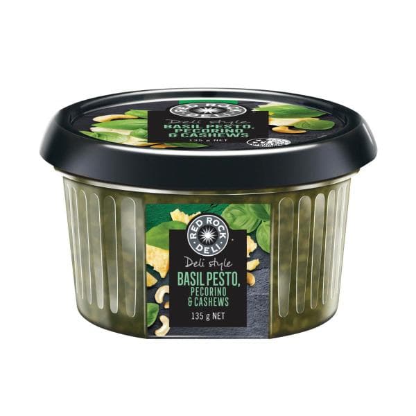 Red Rock Deli Dip Basil Pesto Pecorino & Cashew | 135g
