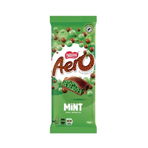 Aero Peppermint Milk Chocolate Block | 118g