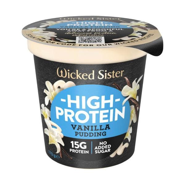 Wicked Sister High Protein Vanilla Pudding | 170 GRAM