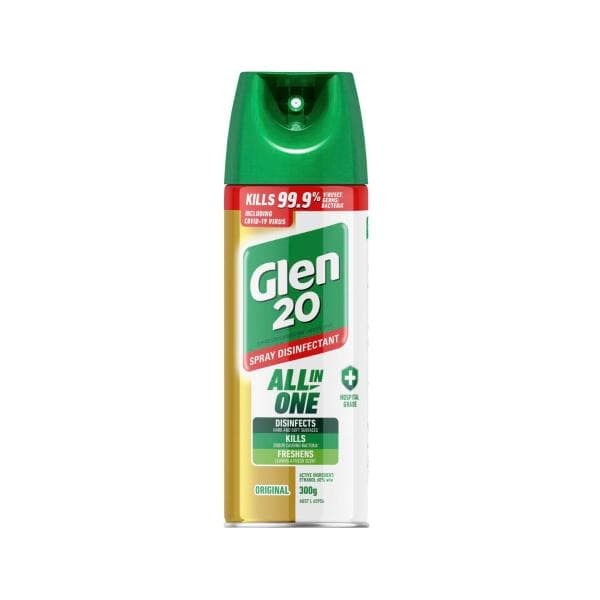 Glen 20 Disinfectant Air Freshener Spray Original | 300g