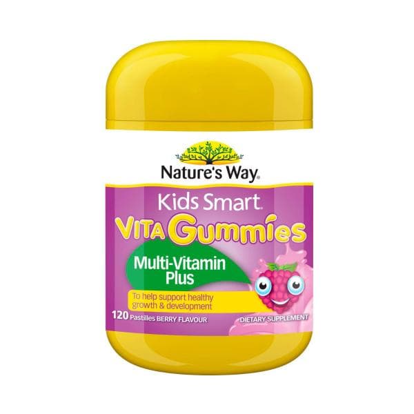 Nature's Way Kid Smart Vita Gummies Multi-vitamin Plus | 120 Pack