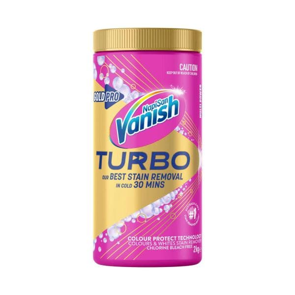 Vanish Napisan Gold Pro Turbo Colours Stain Remover | 2kg
