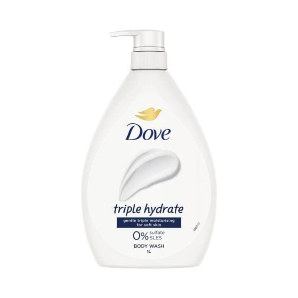 Dove Triple Moisturising Body Wash | 1L