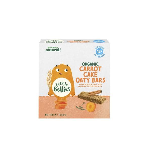 Little Bellies Carrot Cake Oaty Bars | 150g