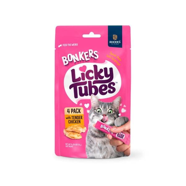 Bonkers Cat Treats Chicken 4 Pack | 48g