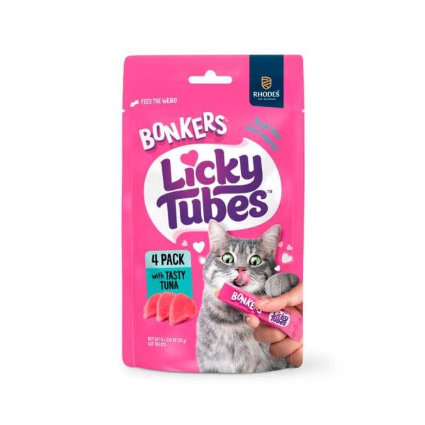 Bonkers Cat Treats Tuna 4x12g | 4 Pack