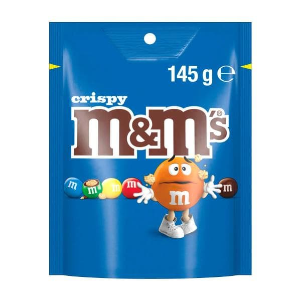 M&M'S Crispy Milk Chocolate Snack & Share Bag | 145g