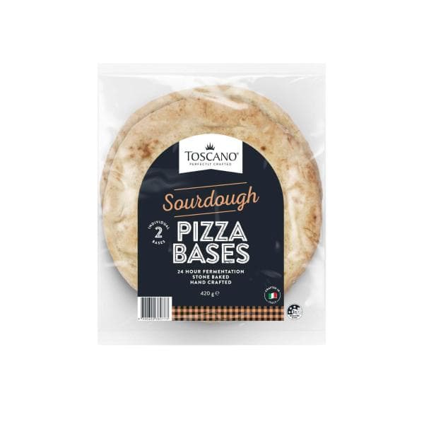 Toscano Sourdough Pizza Base Twin Pack | 420g
