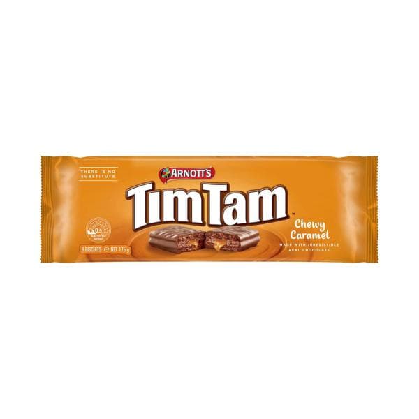 Arnott's Tim Tam Chocolate Biscuits Caramel | 175g