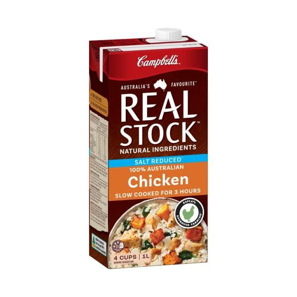 Campbell's Real Stock Chicken Stock Salt Reduced | 1L
