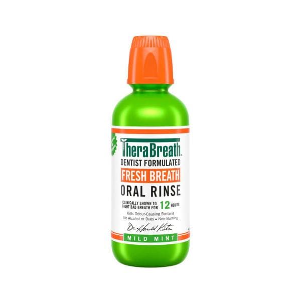 Therabreath Mouthwash Mild Mint | 473mL
