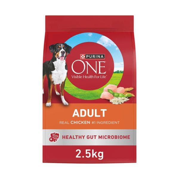 Purina One Adult Chicken & Rice Dry Dog Food | 2.5Kg