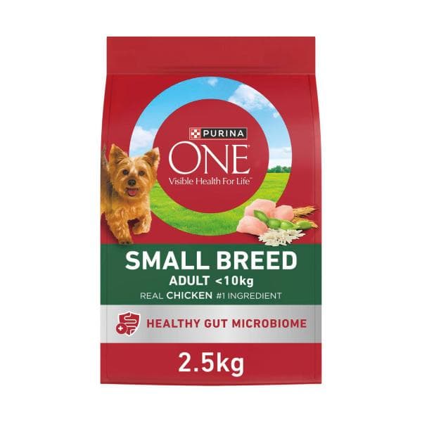 Purina One Small Breed Adult Chicken Dry Dog Food | 2.5Kg