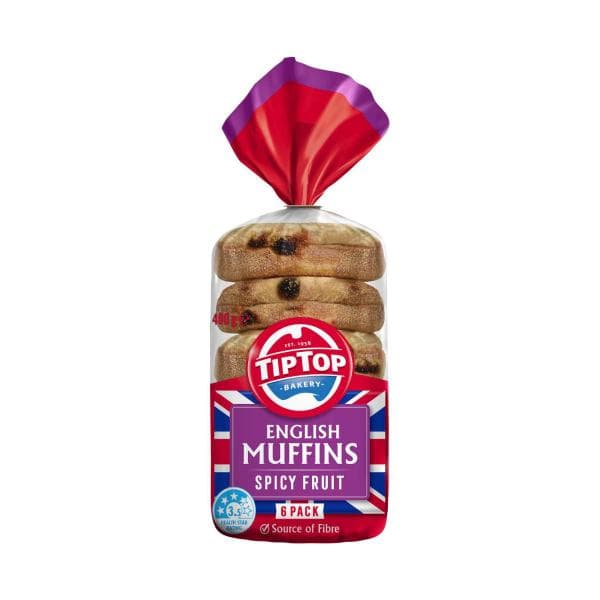 Tip Top Muffins English Fruit & Spice | 400g