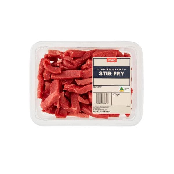 Coles Beef Stir Fry | 500g