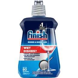 Finish Rinse & Shine Dishwashing Aid Aid