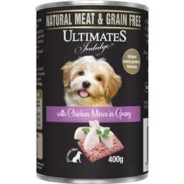 Ultimates Indulge Wet Dog Food Chicken Mince In Gravy