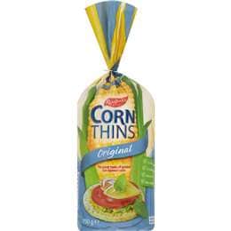 Real Foods Corn Thins Original