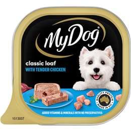 My Dog Adult Classic Loaf Tender Chicken Wet Food Tray