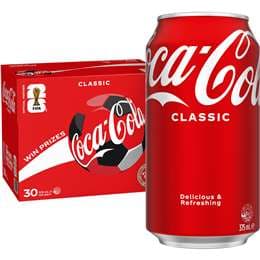 Coca-Cola Classic  Soft Drink Multipack Cans