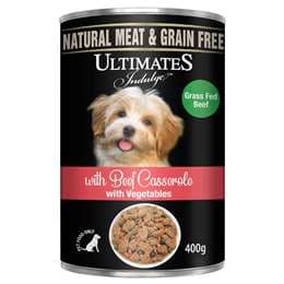 Ultimates Indulge Beef Casserole With Vegetables Wet Dog Food