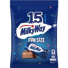 Milky Way Milk Chocolate Party Share Bag 15 Pieces