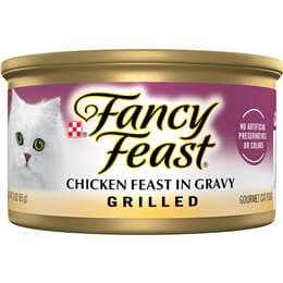 Fancy Feast Adult Classic Chicken Feast Gravy Grilled Wet Cat Food