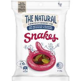 The Natural Confectionery Co. Snakes Lollies