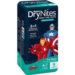 Huggies DryNites Night Time Pants for Boys 4-7 Years (17-30kg)