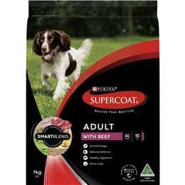 Supercoat Adult Beef Dry Dog Food
