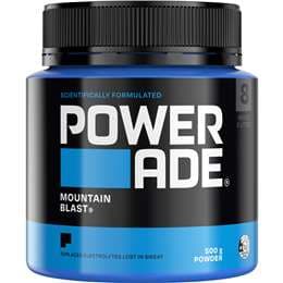 Powerade Isotonic Mountain Blast Powder