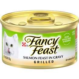 Fancy Feast Adult Classic Salmon Feast Gravy Grilled Wet Cat Food