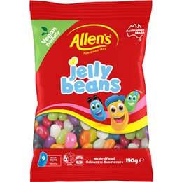 Allen's Jelly Beans Lollies Bag