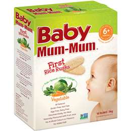 Baby Mum-Mum Snack Vegetable Rice Rusk