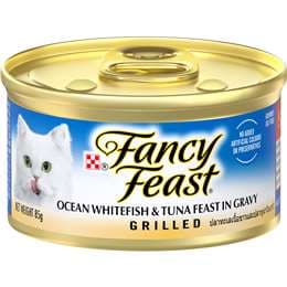 Fancy Feast Classic Ocean Whitefish Tuna Gravy Grilled Wet Cat Food